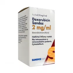 Доксорубицин Sandoz Словения/Австрия 2мг/мл фл. 5мл (10мг) в Перми и области фото