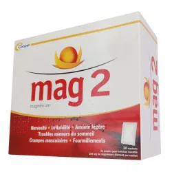 Маг 2, Mag 2, Магний 184мг порошок-саше для приготовл. раствора для питья №30 в Перми и области фото