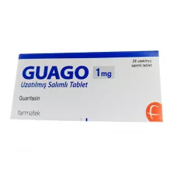 Гуанфацин Гуаго Guago : аналог Эстулик таб. 1мг N28 в Перми и области фото