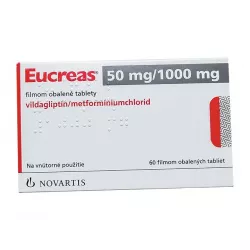 Эукреас (Eucreas) 50мг 1000мг табл. №60 в Перми и области фото