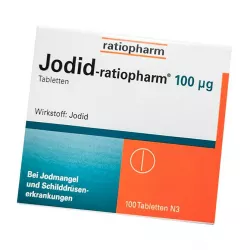 Йодид Ратиофарм (Калия Йодид) ГЕРМАНИЯ Ratiopharm 100мкг таб. №100 в Перми и области фото