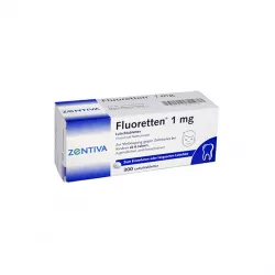 Фторид натрия Fluoretten 2.2 мг (1мг чистого иона фторида) таб. №300! в Перми и области фото