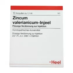 Цинк валериана инъель (Zincum Valerianicum Injeel) 1,1мл амп. №10 в Перми и области фото