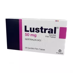 Золофт импортный Pfizer (под названием Lustral) 50мг таб. №28 в Перми и области фото