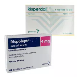 Рисполепт таб. 4мг (название Rispolept / Risperdal) №20 в Перми и области фото