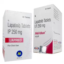 Лапатиниб Lapakast / Herduo / Lapmed :: аналог Тайверб таб. 250мг №30 в Перми и области фото