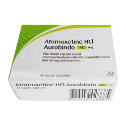 Атомоксетин HCL 40 мг Европа :: Аналог Когниттера :: Aurobindo капс. №30 в Перми и области фото