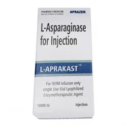 Аспарагиназа (L аспарагиназа) L-Aprakast 10000 МЕ лиоф. для приг. р-ра для инъек. №1 в Перми и области фото