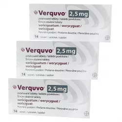 Веркуво (европейское название Адемпас 2.5) Verquvo ЕС!! Риоцигуат 2,5 мг таб. №42 в Перми и области фото