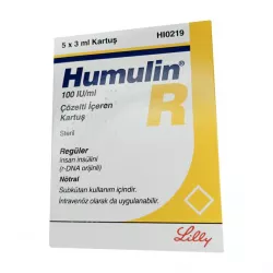 Хумулин Регуляр инсулин (Humulin-R) 100 МЕ/мл сусп. для ин. 3мл 5шт в Перми и области фото