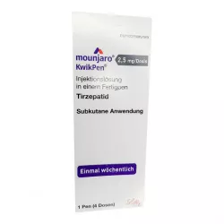 Мунджаро 2,5 мг / доза 4 дозы :: Тирзепатид Mounjaro KwikPen в Перми и области фото