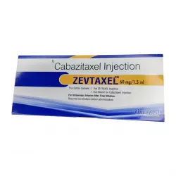 Кабазитаксел Джевтана полный аналог :: Zevtaxel 40мг/мл 1,5мл (60мг) №1 в Перми и области фото