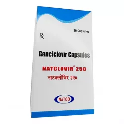 Ганцикловир таблетки (капсулы) Natclovir 250мг №30 в Перми и области фото
