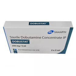 Добутамин Dobustat (dobutamine) р-р д/ин амп 250мг/5мл  №2 (2шт по 5мл) в Перми и области фото