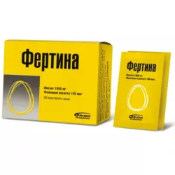 Фертина Инозит и Фолиевая кислота пак.саше 3г 30шт в Перми и области фото