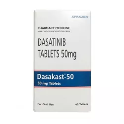 Дазатиниб (Dasakast) :: полный аналог Спрайсел :: таб. 50мг №60 в Перми и области фото