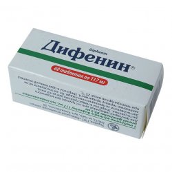 Дифенин (Фенитоин) таблетки 117мг №60 в Перми и области фото