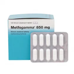 Метфогамма таблетки 850мг 120шт в Перми и области фото